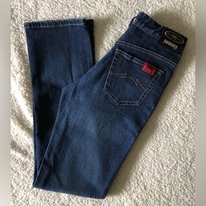 Parasuco Stretch Specialist Dark Blue Denim Women's Jeans Size 27